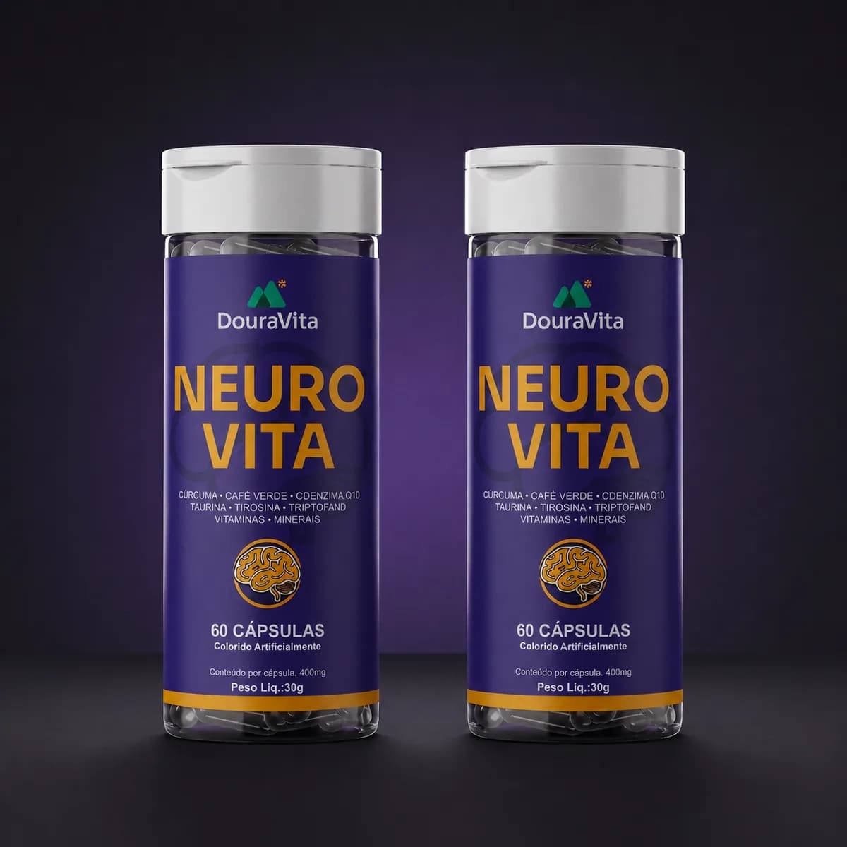 Kit com 2 potes de NeuroVita